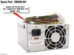 Power supply – 115-230VAC input, 50-60Hz, 250 watts – PFC (Power Factor Correction) – For chassis type 3