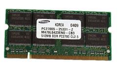 SDRam, 512 MB, DDR 333, SO-DIMM