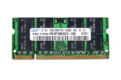 SDRAM, 2 GB, DDR2 667, SO-DIMM