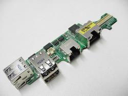 Dell Latitude D520 USB and Network Circuit Board