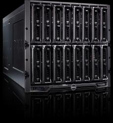 M1000e Dell Poweredge 10u Modular Enclosure Holds Up To Sixteen Half-height Blade Servers With Power Supply And Redundant Cooling Fan