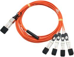 Qsfp-4x10g-aoc5m Cisco Qsfp To 4 Sfp  Active Optical Breakout Cable